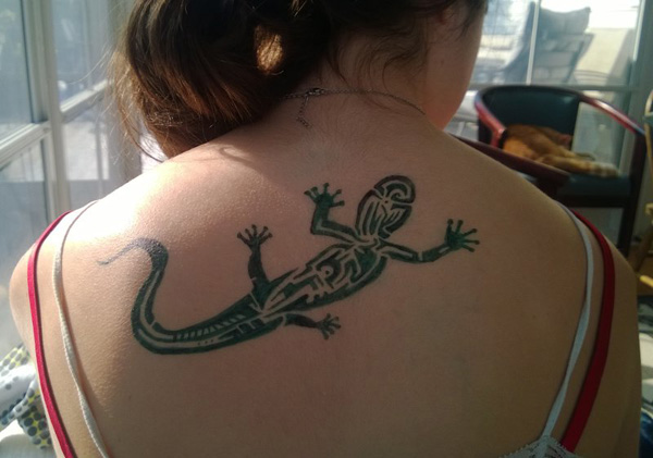 Татуировки ящериц - 30 фото