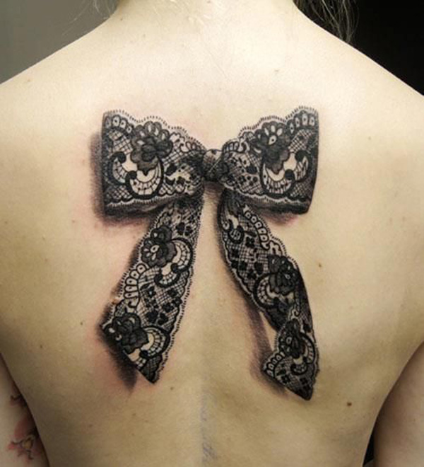 Кружевные татуировки для женщин - 45 красивых примеров