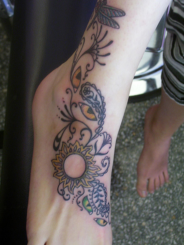 Татуировки на лодыжках - 60 тату для женщин