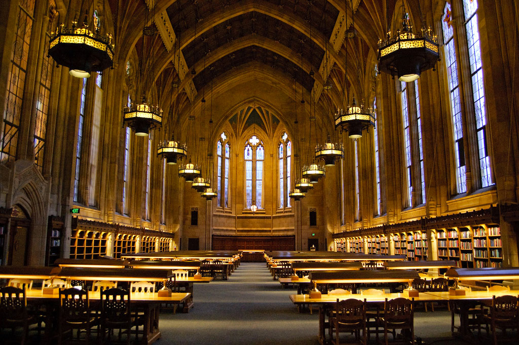 Библиотека Суззало в Университете штата Вашингтон, Сиэтл, США-2