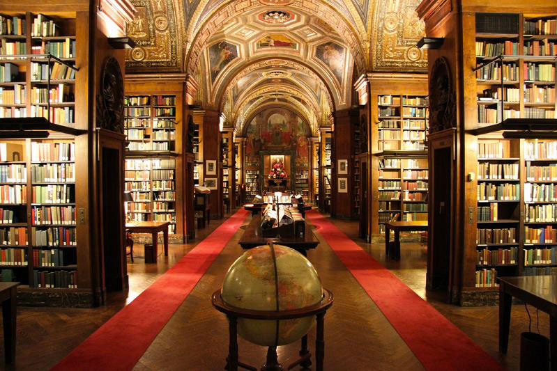 Библиотека University Club в Нью-Йорке, США 2