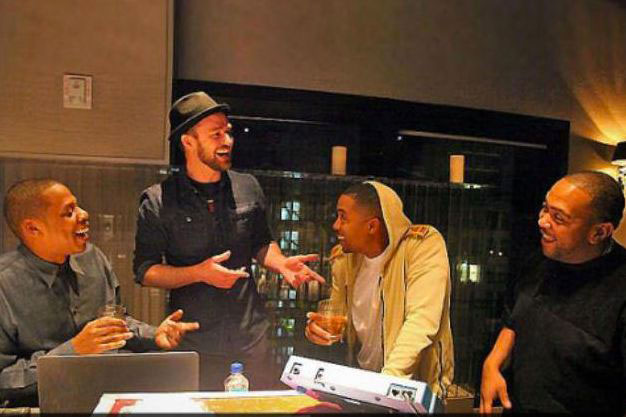 Jay-Z, Джастин Тимберлейк, Nas и Timbaland