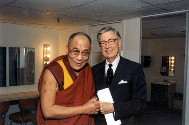 Далай-лама и Фред Роджерс
