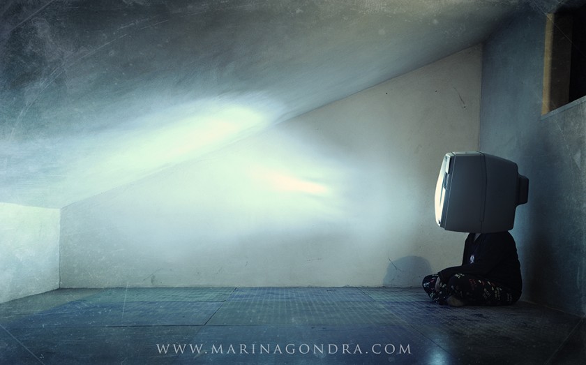Концептуальные фотоманипуляции Марины Гондра