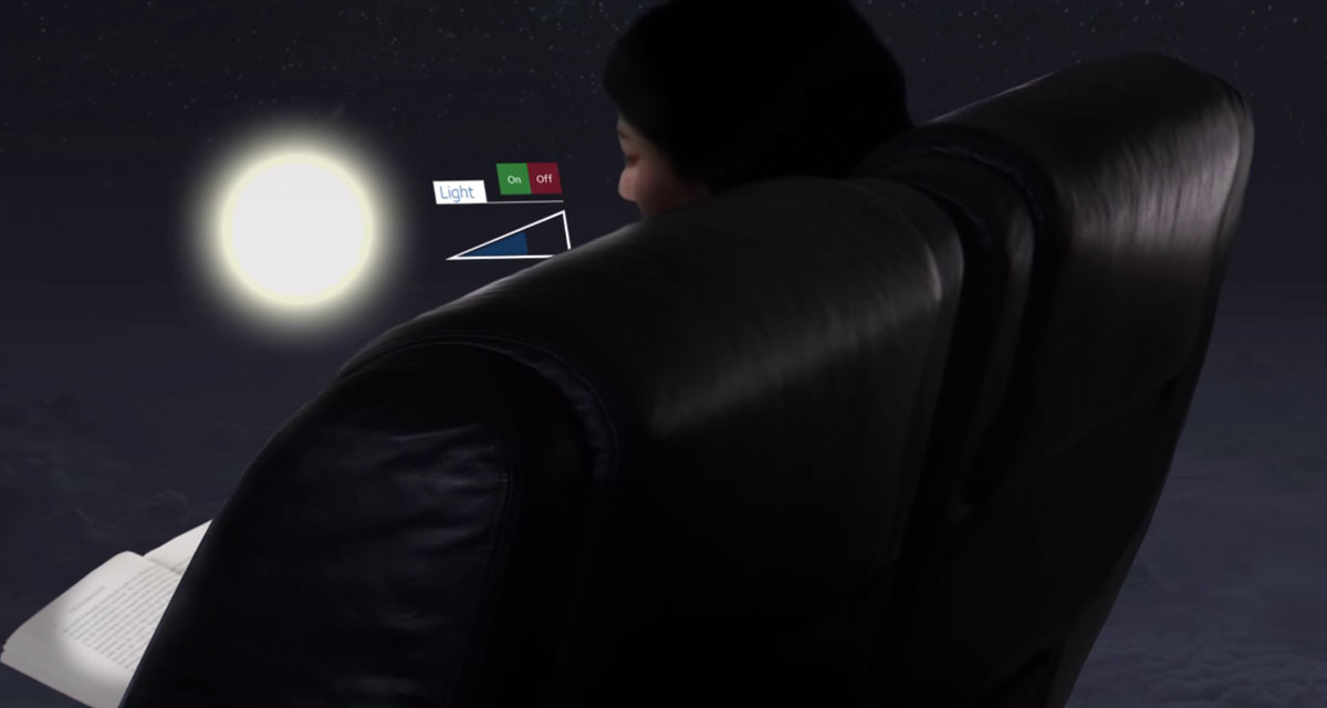 Пользователи смогут регулировать настройки экранов во время полёта.