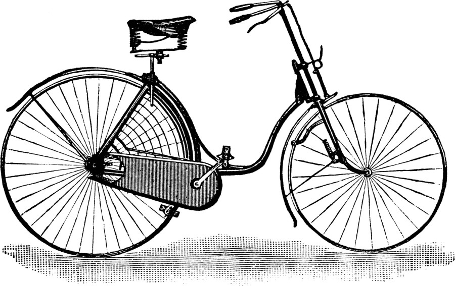 Велосипед безопасности для леди, 1889 года
