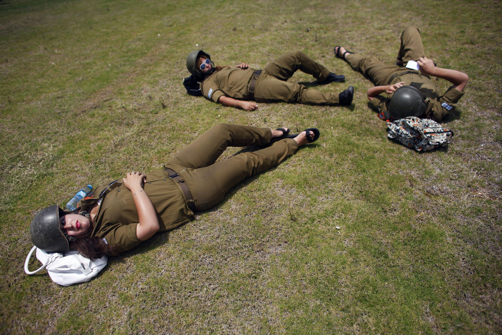 Армейский фоторепортаж: Женщины в израильском батальоне «Каракал» - 14