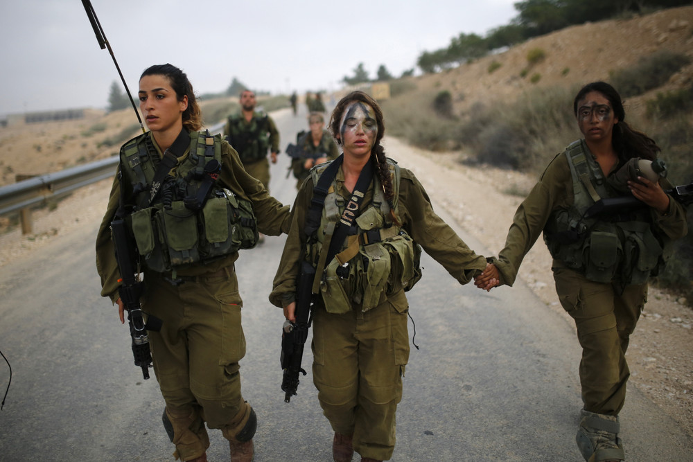 Армейский фоторепортаж: Женщины в израильском батальоне «Каракал» - 4