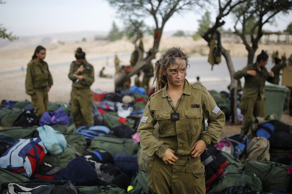 Армейский фоторепортаж: Женщины в израильском батальоне «Каракал» - 6