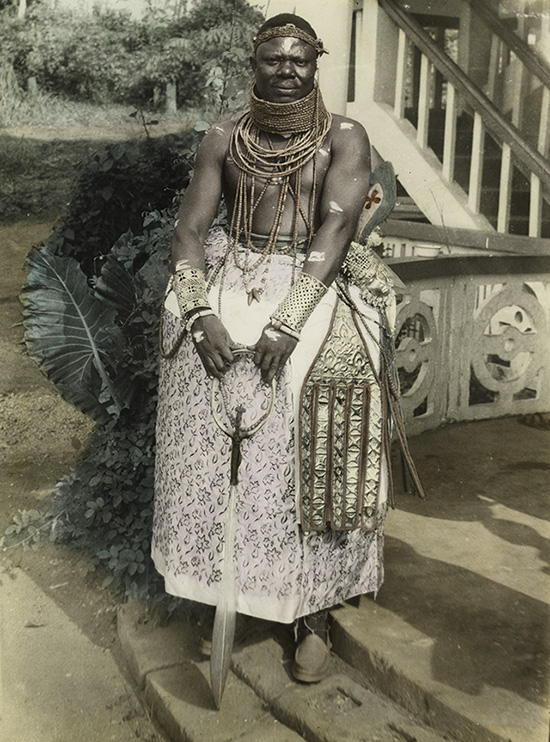 Редкие портреты нигерийского королевского двора с середины 1900-х - 9