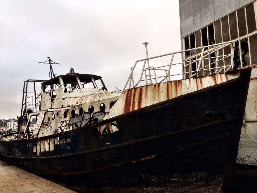 Последнее пристанище - 45 фотографий покинутых кораблей45