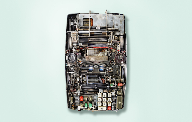 Фотографии старых механических калькуляторов от Кевина Туми - 14
