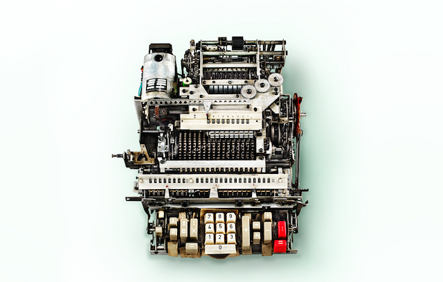 Фотографии старых механических калькуляторов от Кевина Туми - 16