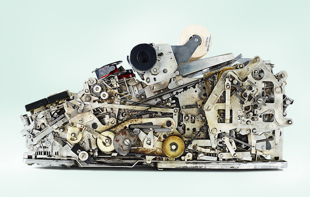 Фотографии старых механических калькуляторов от Кевина Туми - 3