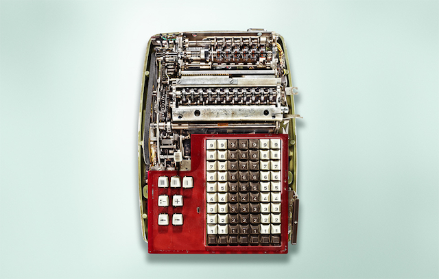 Фотографии старых механических калькуляторов от Кевина Туми - 9