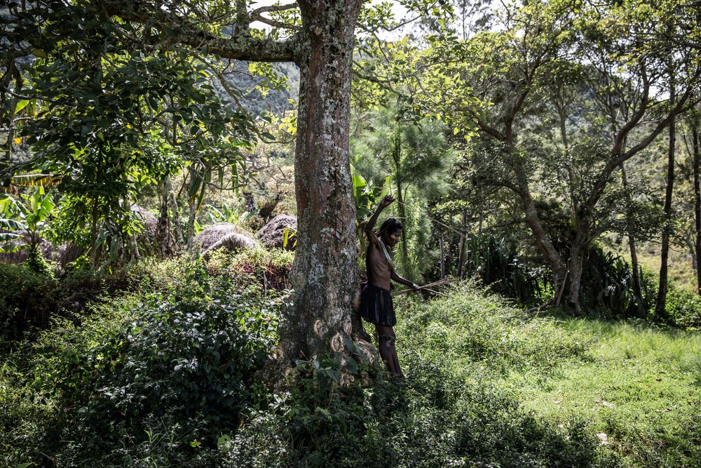 Племена папуасов - фоторепортаж из долины Балием - 1