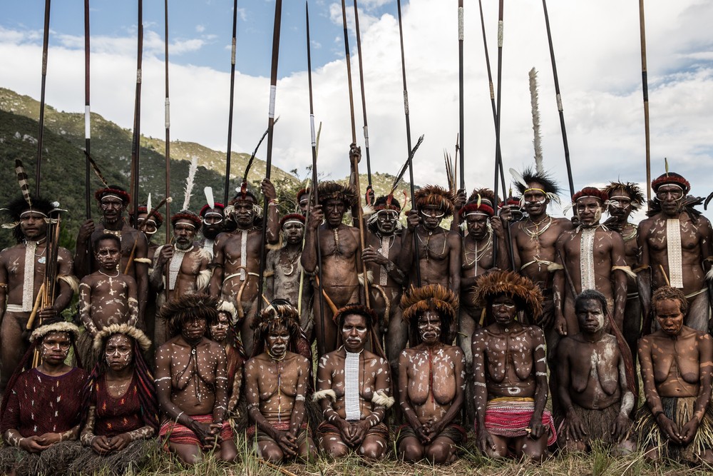 Племена папуасов - фоторепортаж из долины Балием - 13