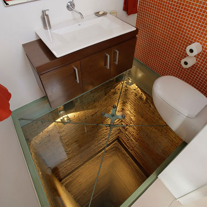 14 блестящих идей для дизайна ванной комнаты -9