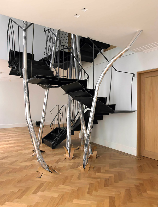 Креативный дизайн для лестницы - 22 идеи - 30