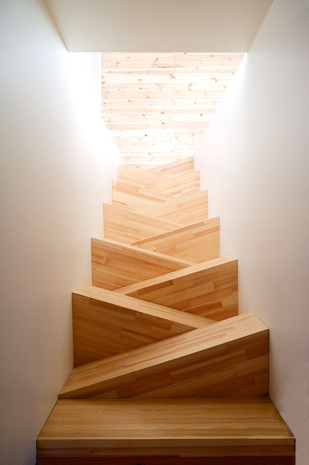 Креативный дизайн для лестницы - 22 идеи - 3