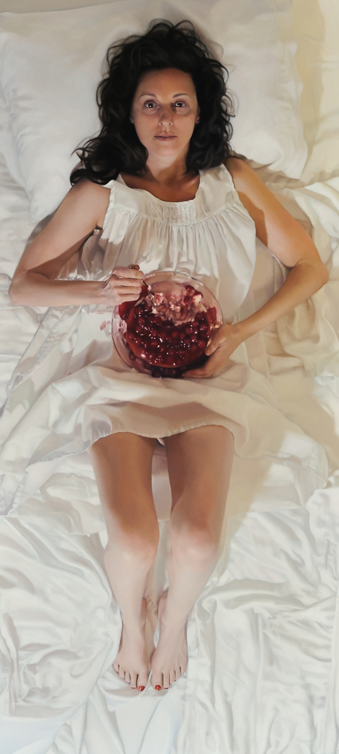 Женщины и еда в гиперреалистичных картинах Ли Прайс