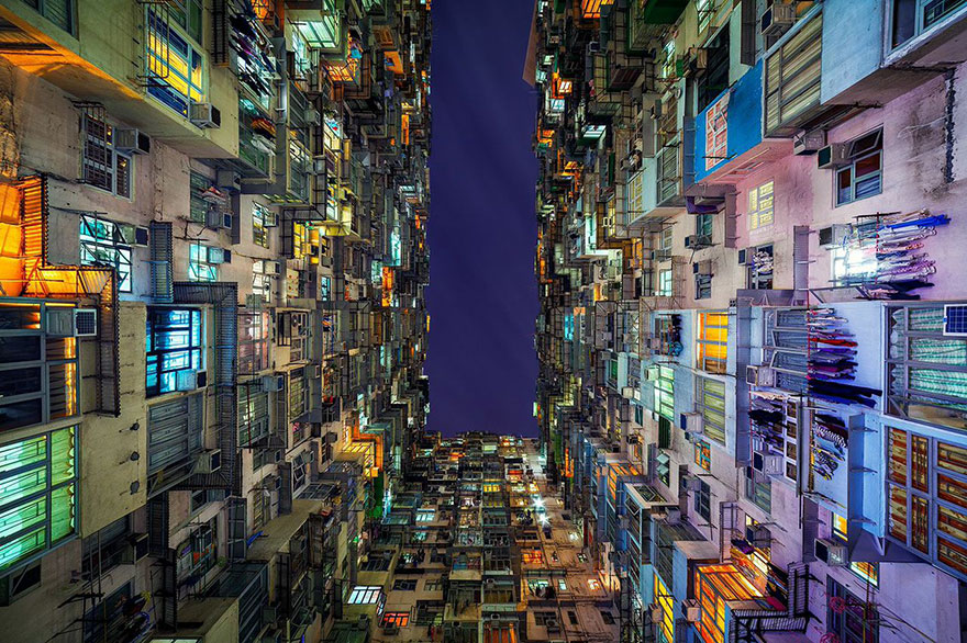 Красота в архитектурной монотонности Гонконга. Фотограф Питер Стюарт-1