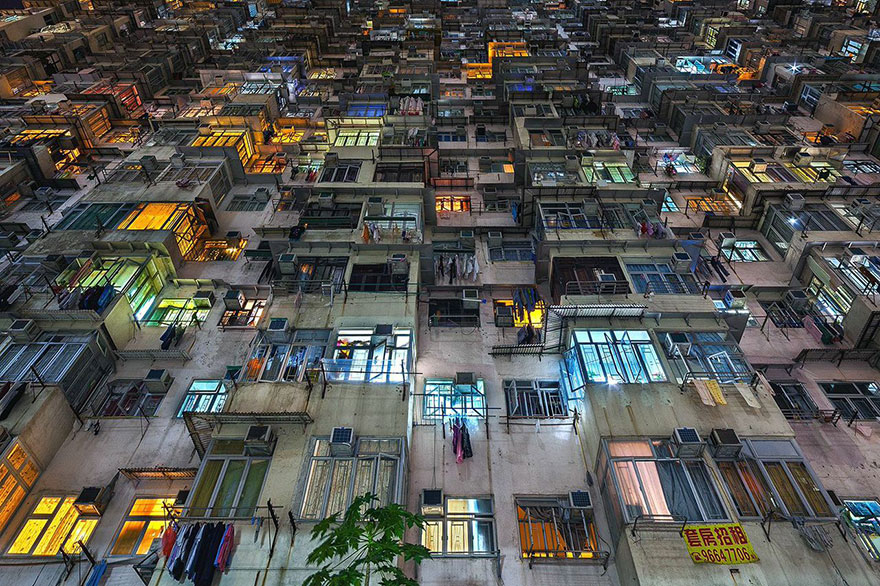 Красота в архитектурной монотонности Гонконга. Фотограф Питер Стюарт-2