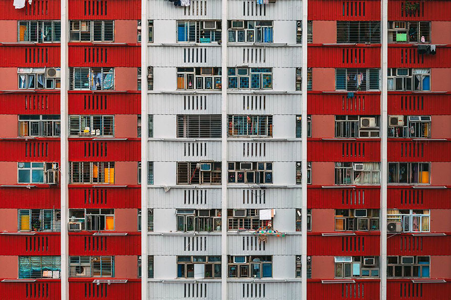 Красота в архитектурной монотонности Гонконга. Фотограф Питер Стюарт-12