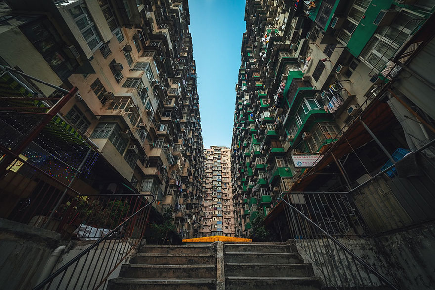 Красота в архитектурной монотонности Гонконга. Фотограф Питер Стюарт-5