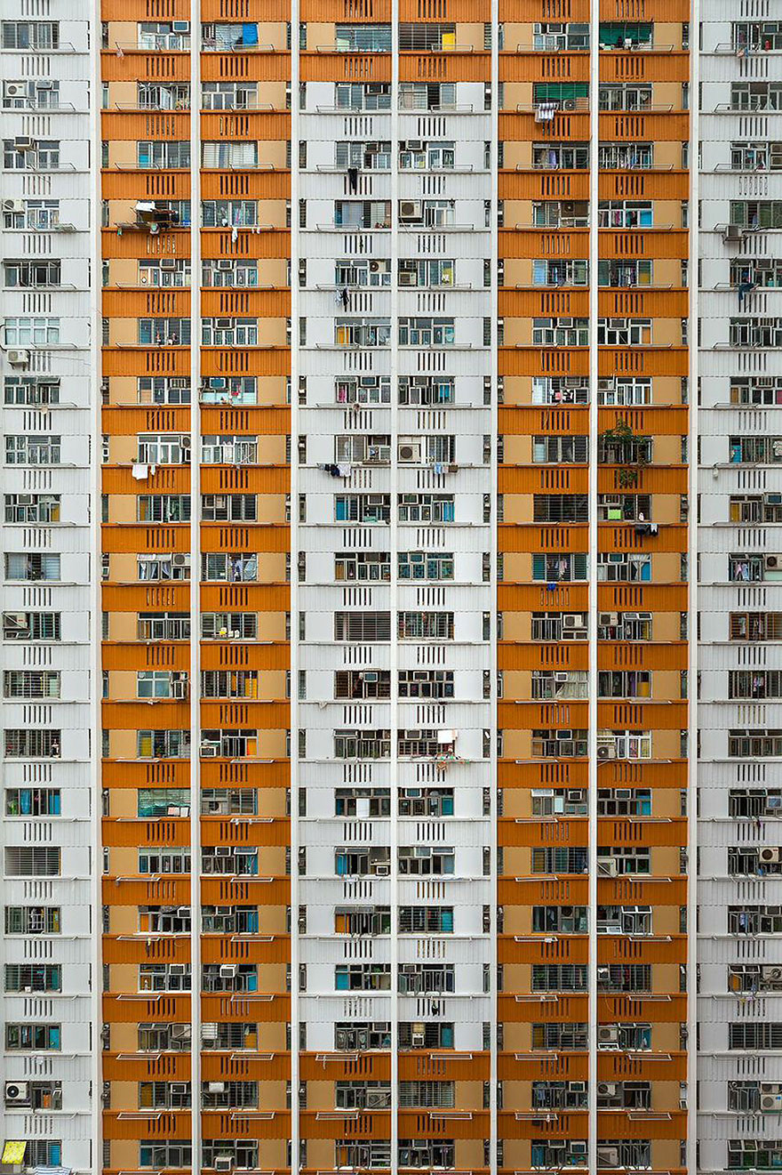 Красота в архитектурной монотонности Гонконга. Фотограф Питер Стюарт-13