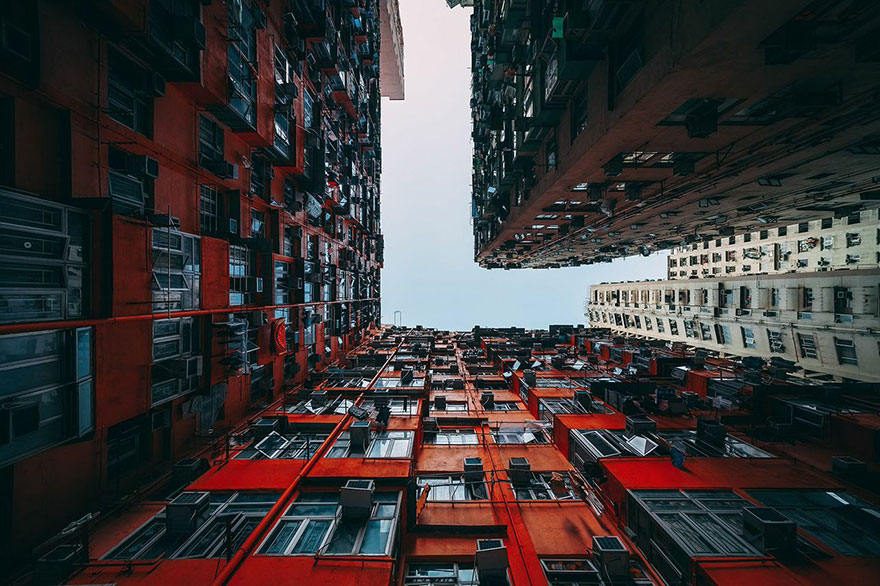 Красота в архитектурной монотонности Гонконга. Фотограф Питер Стюарт-3