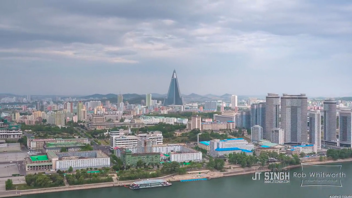 Пхеньян - загадочная столица Северной Кореи - видео
