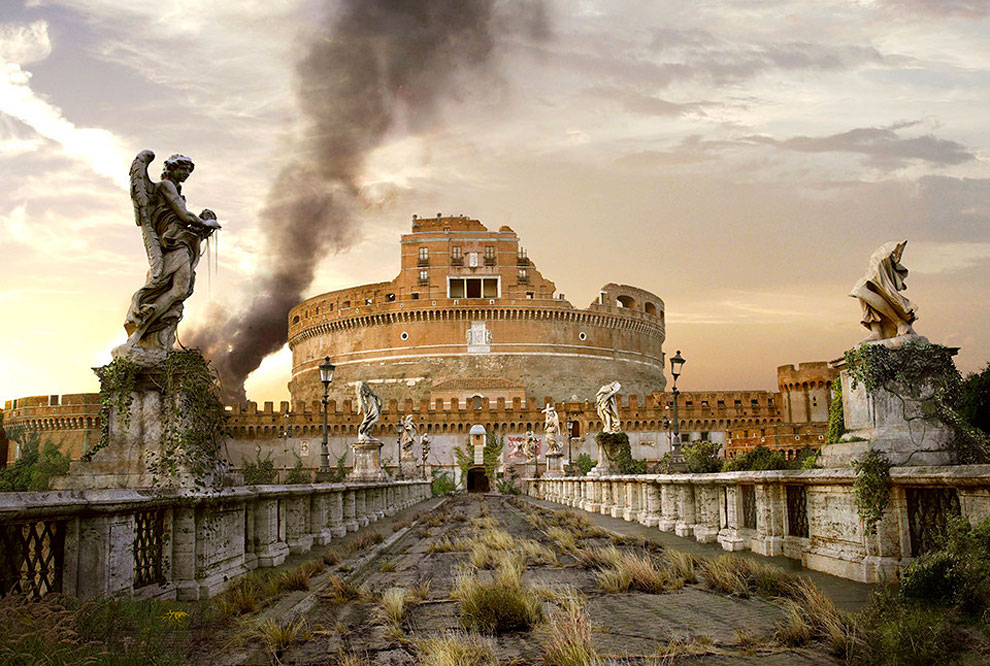 После апокалипсиса - Замок Сант-Анджело (Святого Ангела), Рим