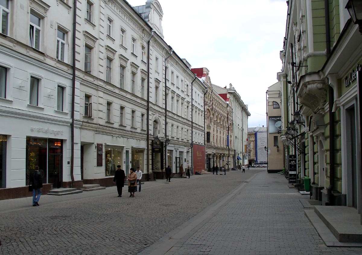Moscow Stoleshnikov Lane