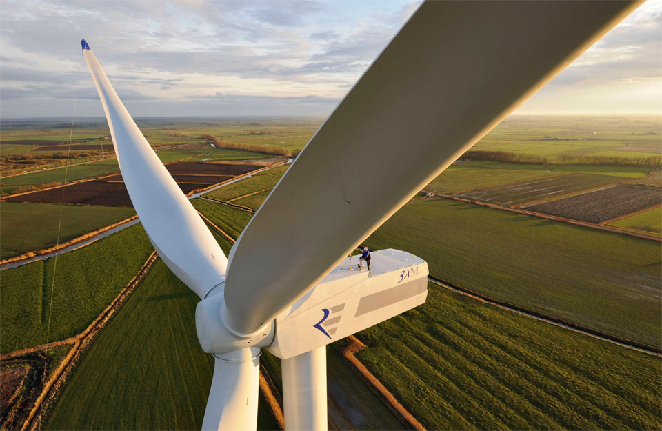 man-on-a-wind-turbine