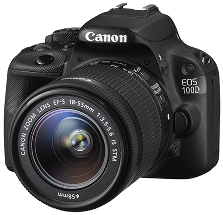 Canon EOS 100D slant 450