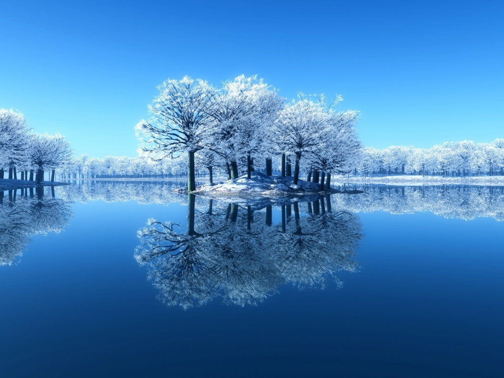winter-reflections-wallpapers 36119 1024x768