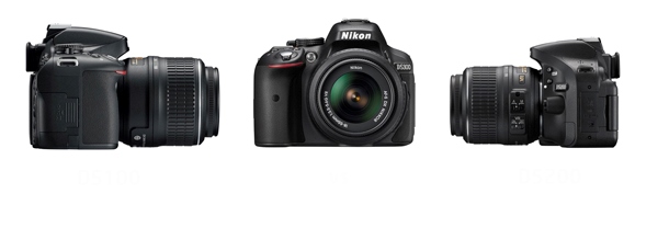Nikon D5300 vs D5100 vs D5200 verdict