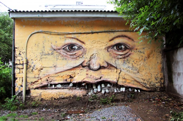 Стрит-арт из Нижнего Новгорода от Никиты Nomerz