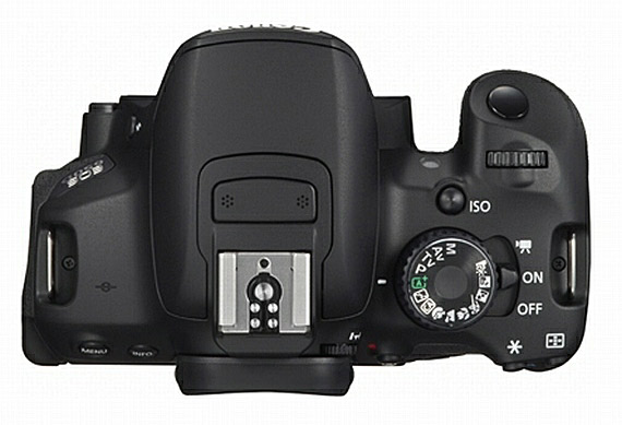 Canon 650D top