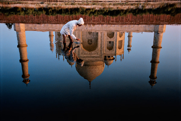 Taj-Mahal Reflection by Steve McCurry