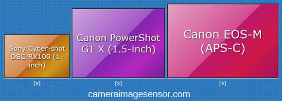 large sensor compacts ,sensor size comparison