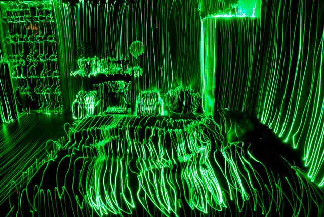 Topographical Light Paintings