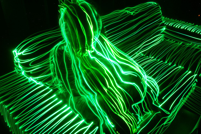 Topographical Light Paintings