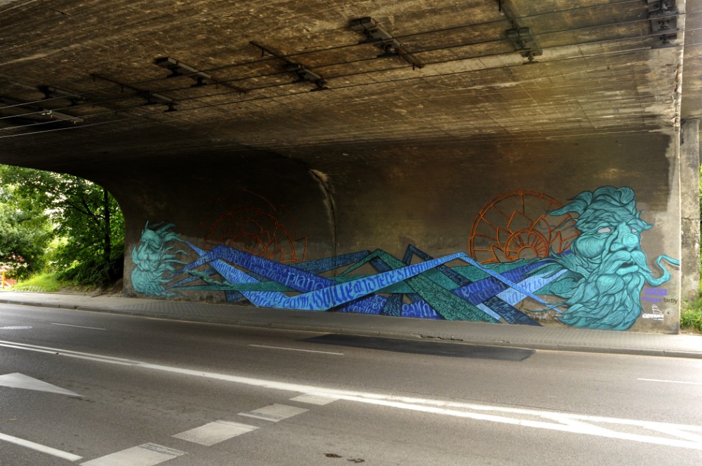 Street Art on Traffic Design festival – In Gdynia, Poland