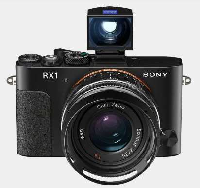 Sony RX1 with optical viewfinder