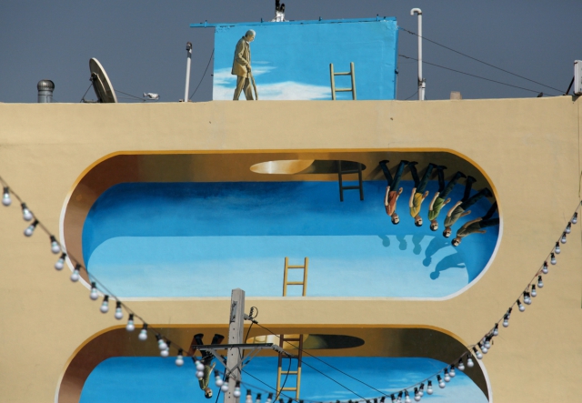 Стрит-арт от иранского художника Мехди Гадианлу
