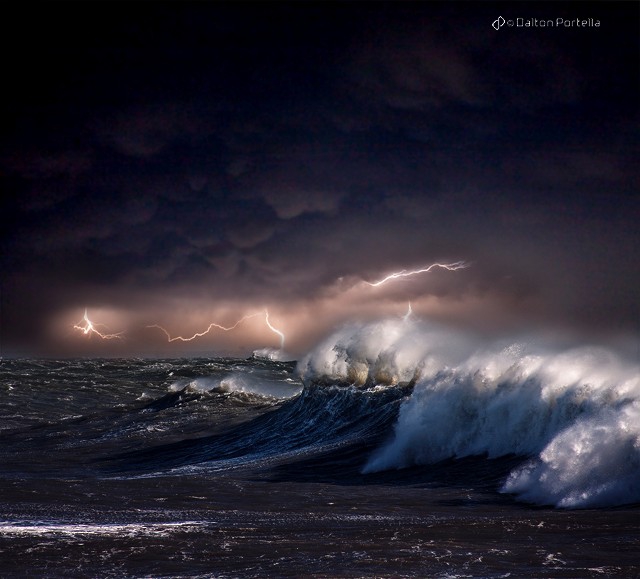 Штормящий океан в фотографиях Далтона Портелла