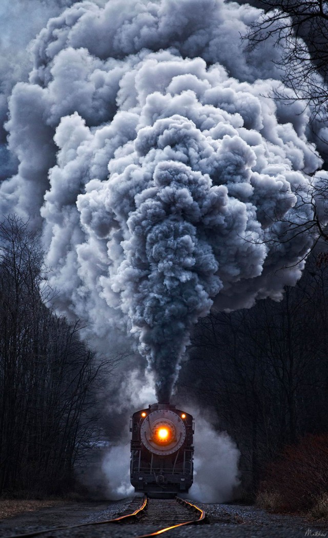 Старинные поезда в фотографиях инженера Мэтью Малкиевича
