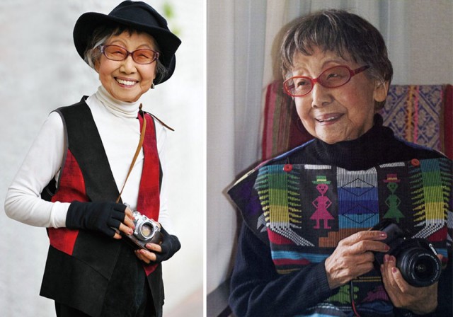 Первая женщина-фотожурналист Японии продолжает фотографировать в возрасте 101 год